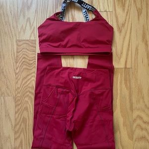Diosa Fit red set
